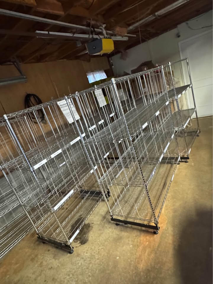 Large Stainless Steel Racks Uline Grade H-5476/H-5477