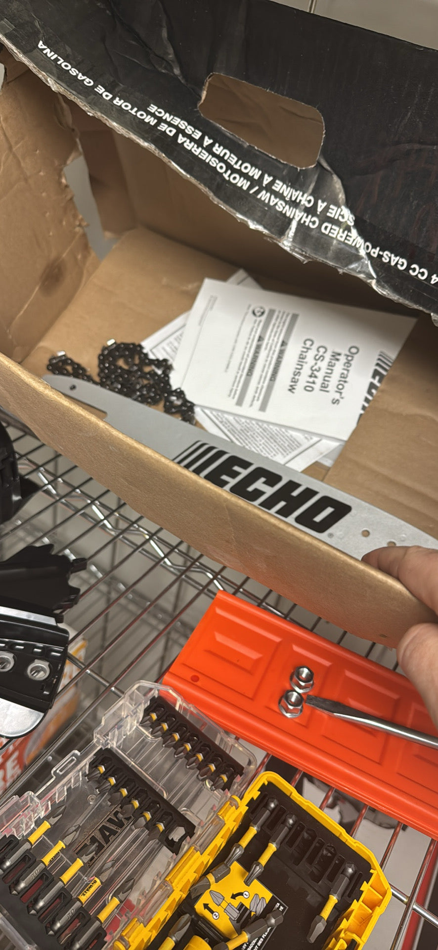 ECHO Rear-Handle Chainsaw - CS-3410