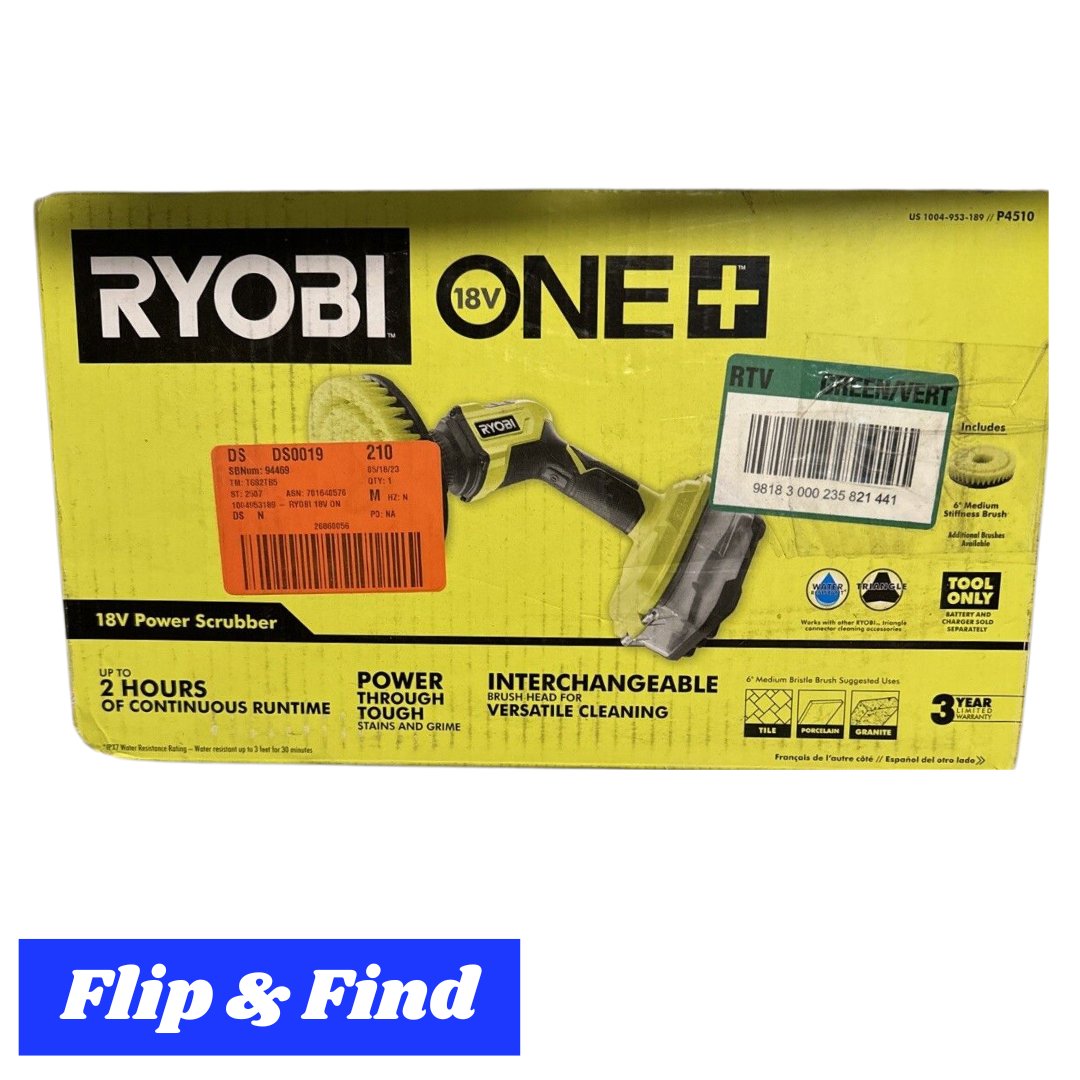 Ryobi ONE+ 18V Power Scrubber - P4510