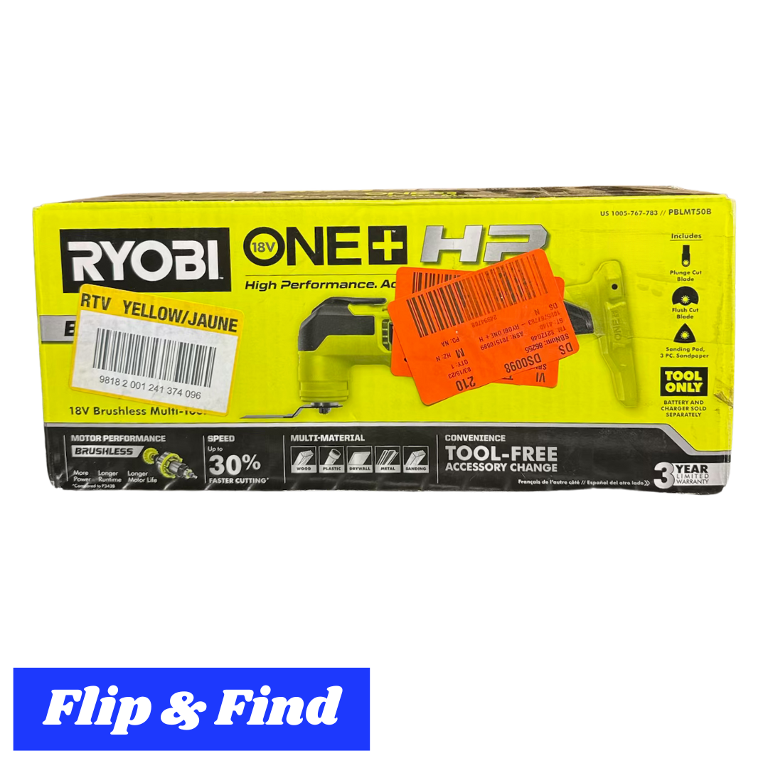 RYOBI ONE+ HP 18V Brushless Multi-Tool - PBLMT50B