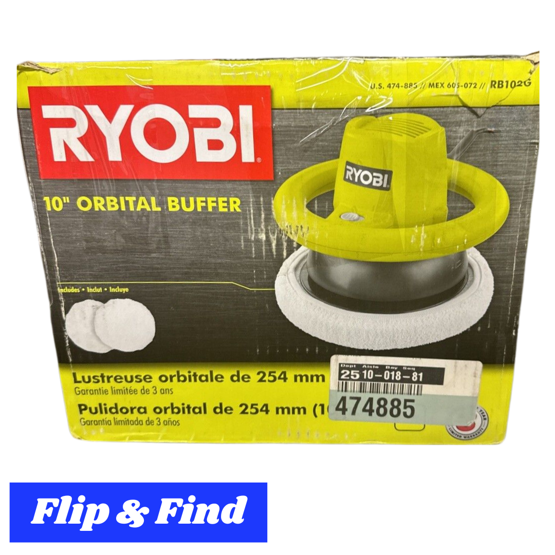RYOBI 10” Orbital Buffer - RB102G