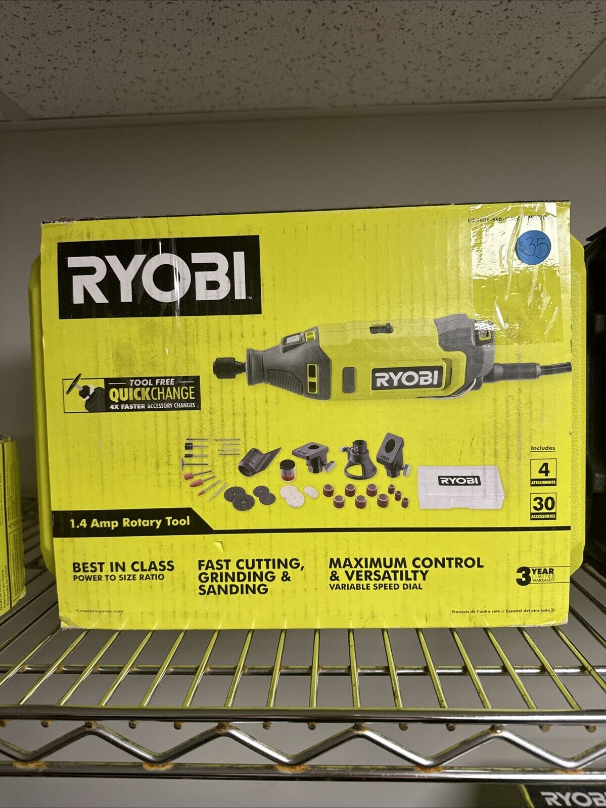 Ryobi 1.4 Amp Rotary Tool - RRT200