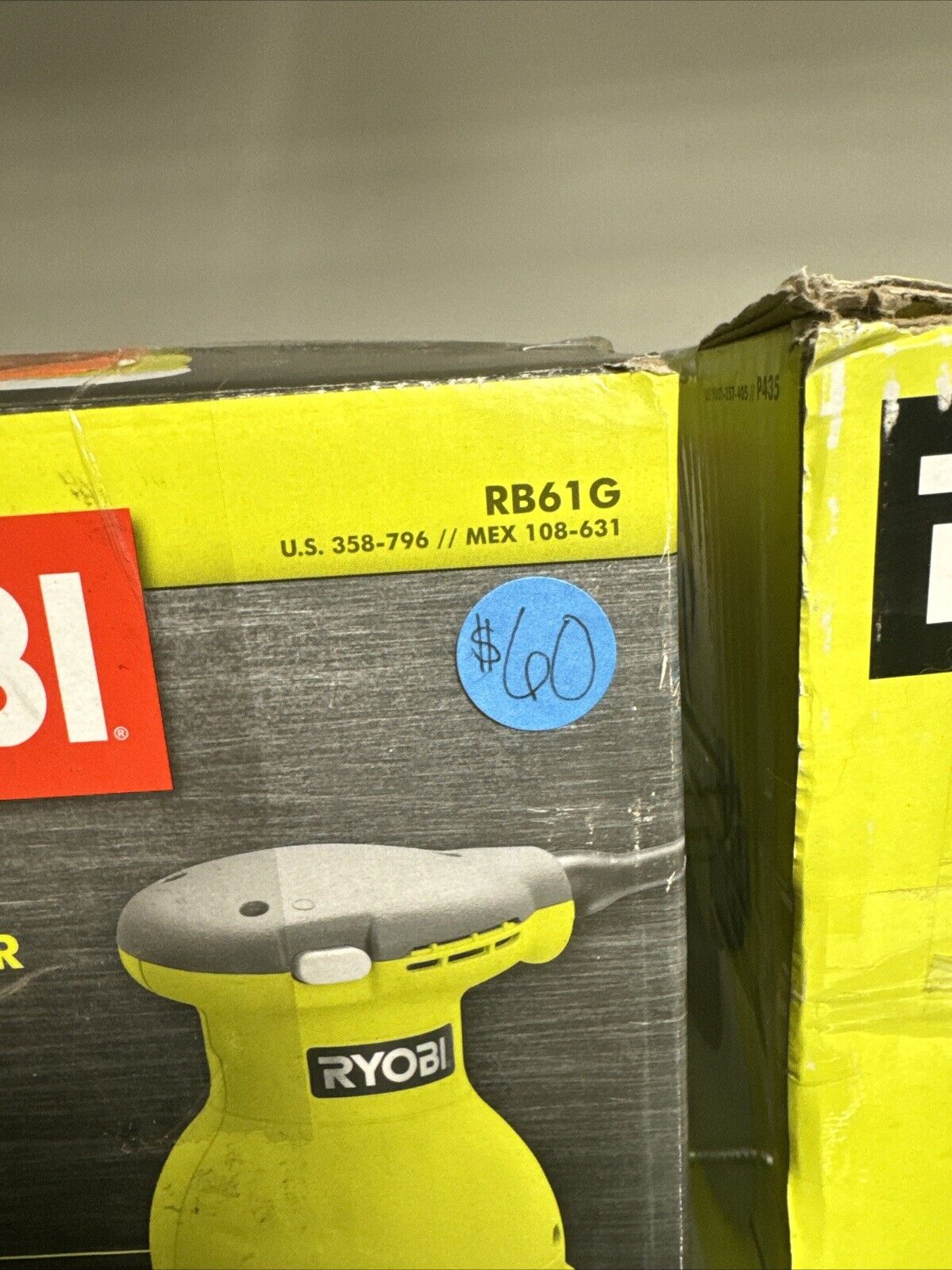 RYOBI 6” Orbital Buffer - RB61G