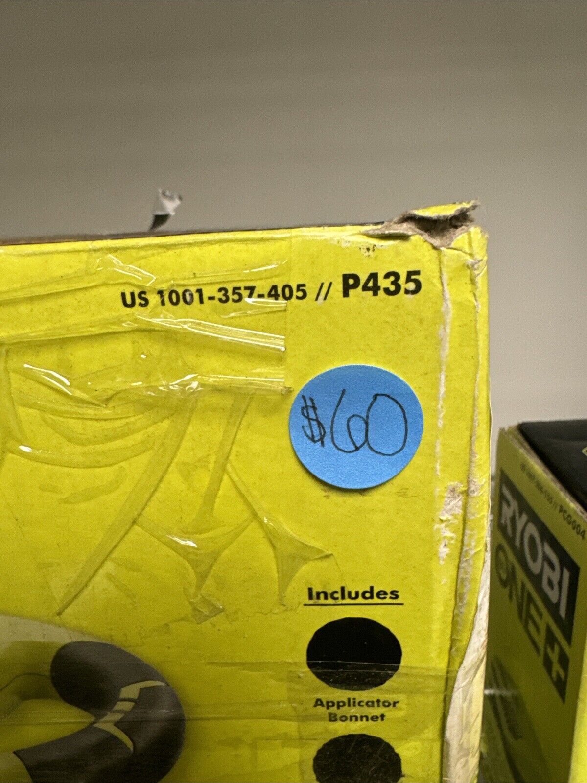 RYOBI ONE+ 18V 10” Orbital Buffer - P435