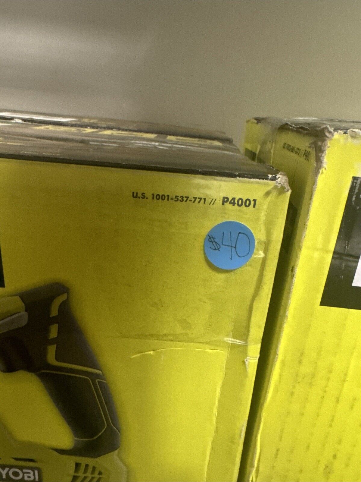 Barrena para drenaje Ryobi ONE+ 18 V de 25" - P4001