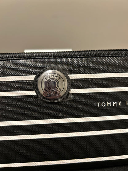 Women's Tommy Hilfiger Black & White Striped Wallet